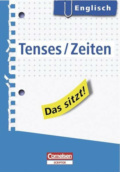 Das sitzt! - Englisch: Tenses/Zeiten: Heft im Hosentaschenformat. Mindestabnahme: 5 Exemplare