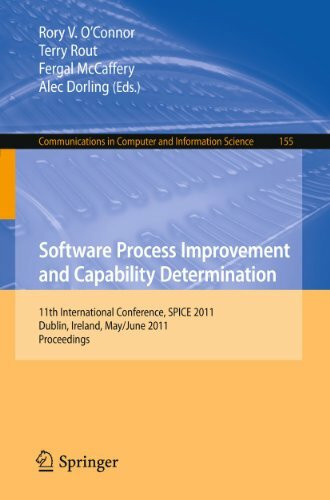 Software Process Improvement and Capability Determination: 11th International Conference, SPICE 2011, Dublin, Ireland, May 30 – June 1, 2011. ... and Information Science, 155, Band 155)