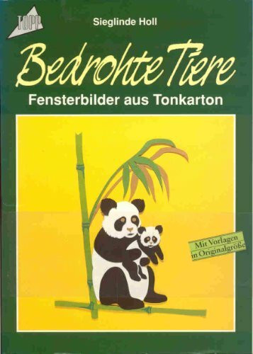 Bedrohte Tiere: Fensterbilder aus Tonkarton