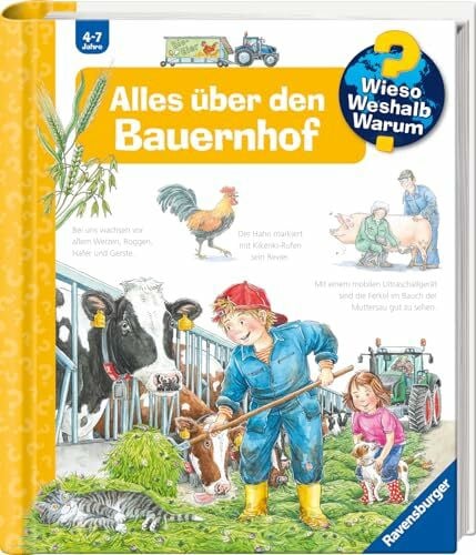 Wieso? Weshalb? Warum?, Band 3 - Alles über den Bauernhof (Sachbuch ab 4 Jahre - mit Klappen) (Kernreihe, 3)