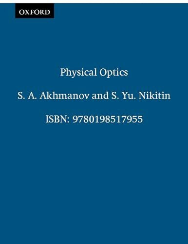 Physical Optics
