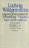 Philosophische Untersuchungen. Logisch-philosophische Abhandlung. Tractatus logico-philosophicus. Zwei Bände: Kritisch-genetische Edition; Kritische ... bzw. Brian McGuinness u. Joachim Schulte