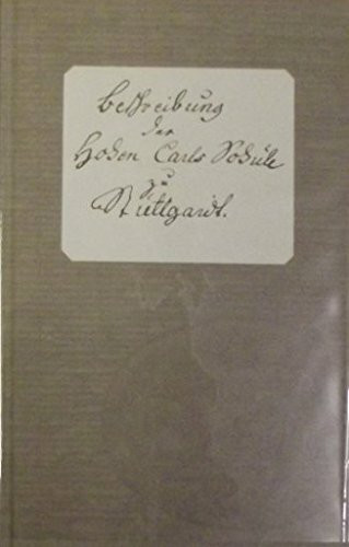Beschreibung der hohen Carls-Schule zu Stuttgart