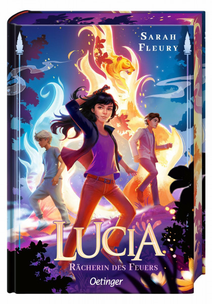 Lucia 2. Rächerin des Feuers: Band 2 der spannenden Fantasy-Buchreihe über Feuerwesen, Magie und Verrat für Kinder ab 10 Jahren