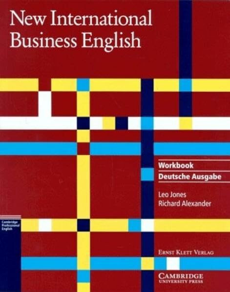 Klett New International Business English, Workbook (deutsche Ausgabe)