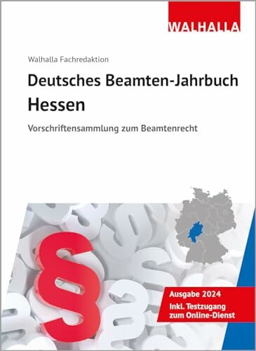 Deutsches Beamten-Jahrbuch Hessen 2024: Vorschriftensammlung zum Beamtenrecht