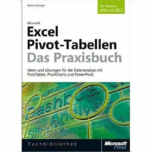 Microsoft Excel Pivot-Tabellen - Das Praxisbuch: Ideen und Lösungen für die Datenanalyse mit PivotTables, PivotCharts und PowerPivot. Für Excel 2010 und Excel 2013