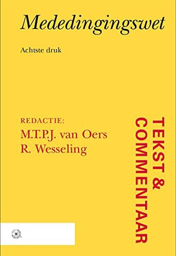 Mededingingswet (Tekst & Commentaar)