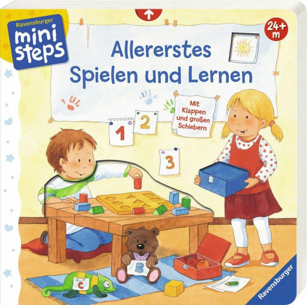 Allererstes Spielen und Lernen: Ab 24 Monaten: Mit Klappen und großen Schiebern (ministeps Bücher)