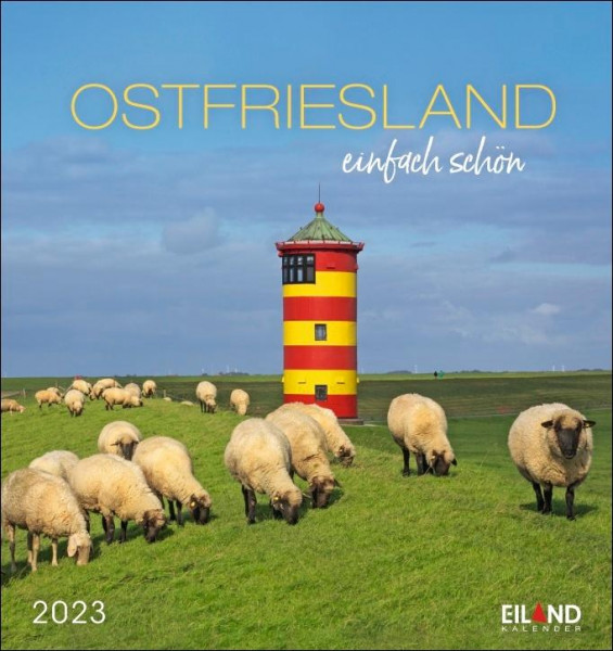 Ostfriesland einfach schön Postkartenkalender 2023