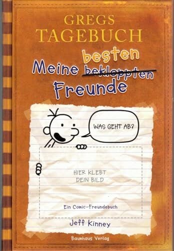 Gregs Tagebuch - Meine besten Freunde: Ein Comic Freundebuch (Baumhaus Verlag)