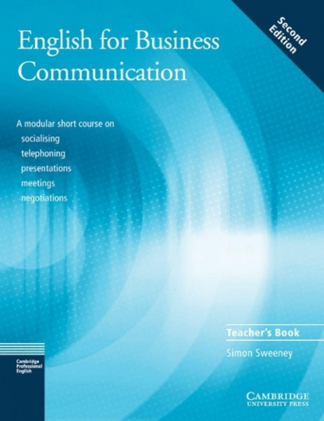 English for Business Communication. Teacher's Book