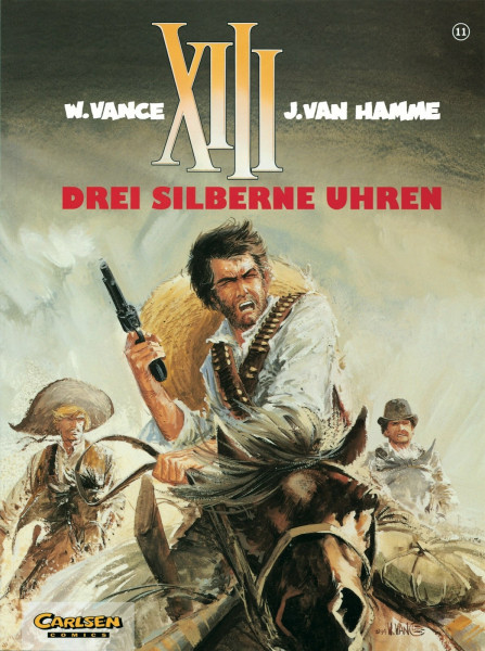 XIII, Band 11: Drei silberne Uhren