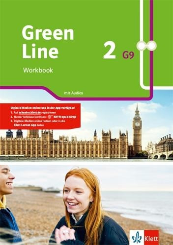 Green Line 2 G9. Workbook mit Audios Klasse 6