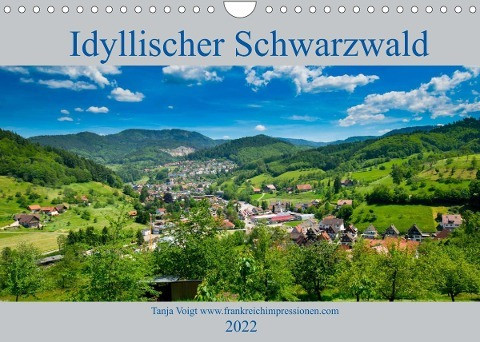 Idyllischer Schwarzwald (Wandkalender 2022 DIN A4 quer)