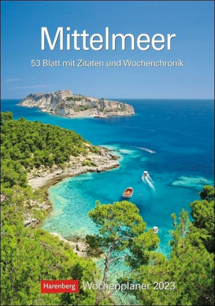 Mittelmeer Wochenplaner 2023