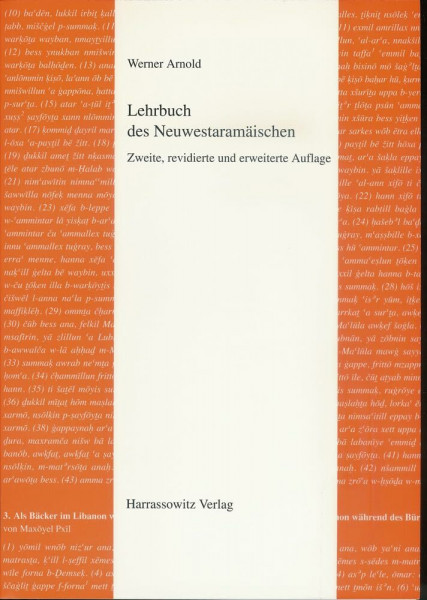Lehrbuch des Neuwestaramäischen (Semitica Viva: Series Didactica, Band 1)