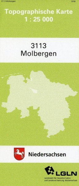Molbergen 1 : 25 000. (TK 3113/N)