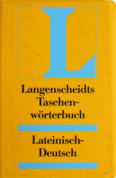 Langenscheidts Taschenwörterbücher: Lateinisch-Deutsch