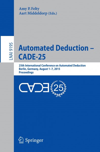 Automated Deduction - CADE-25