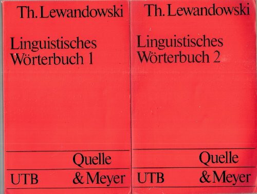 Linguistisches Wörterbuch, Band 1-3