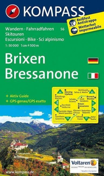 Brixen / Bressanone 1 : 50 000