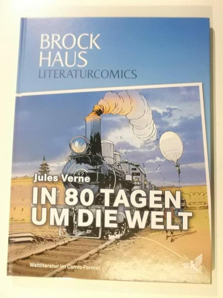 Brockhaus Literaturcomics - Weltliteratur im Comic-Format: In 80 Tagen um die Welt