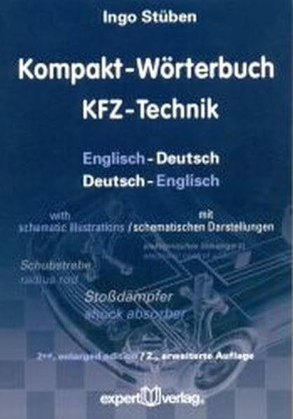 Kompakt-Wörterbuch KFZ-Technik: Englisch-Deutsch – Deutsch-Englisch