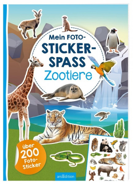 Mein Foto-Stickerspaß - Zootiere