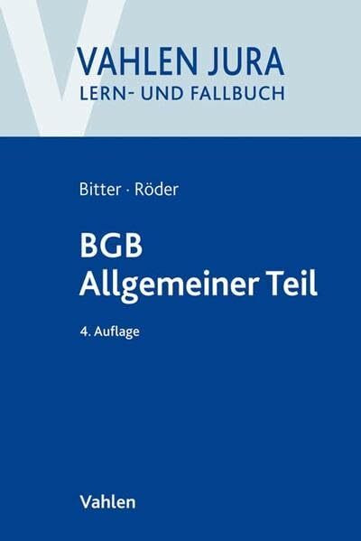 BGB Allgemeiner Teil