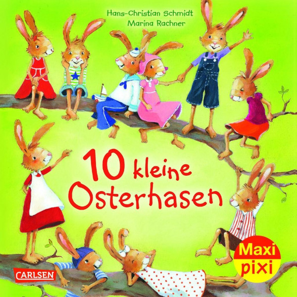 Maxi-Pixi Nr. 244: 10 kleine Osterhasen