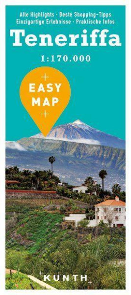 EASY MAP Deutschland/Europa Teneriffa