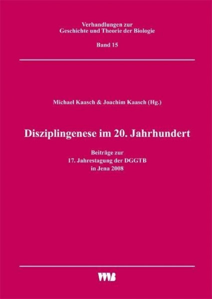 Disziplingenese im 20. Jahrhundert