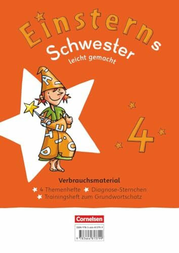 Einsterns Schwester - Sprache und Lesen - Neubearbeitung 2022 - 4. Schuljahr: Leicht gemacht - Themenhefte 1-4, Training Grundwortschatz und ... - Im Paket, mit digitalen Medien