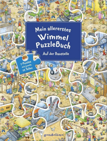 Mein allererstes WimmelPuzzleBuch - Auf der Baustelle