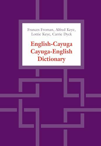 English-Cayuga/Cayuga-English Dictionary