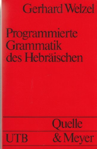 Programmierte Grammatik des Hebräischen