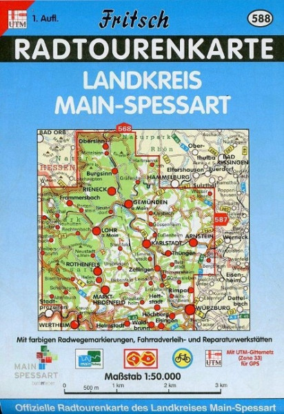 Landkreis Main-Spessart Radkarte