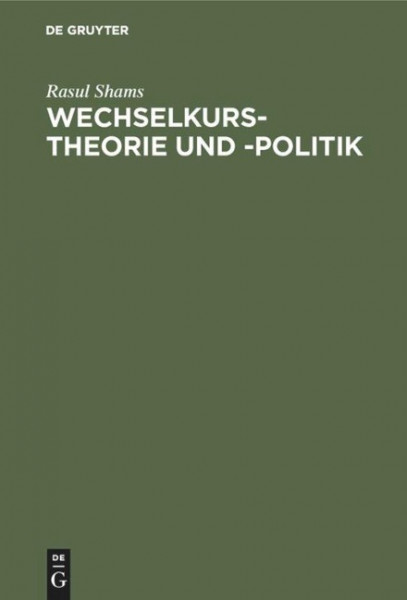 Wechselkurstheorie und -politik