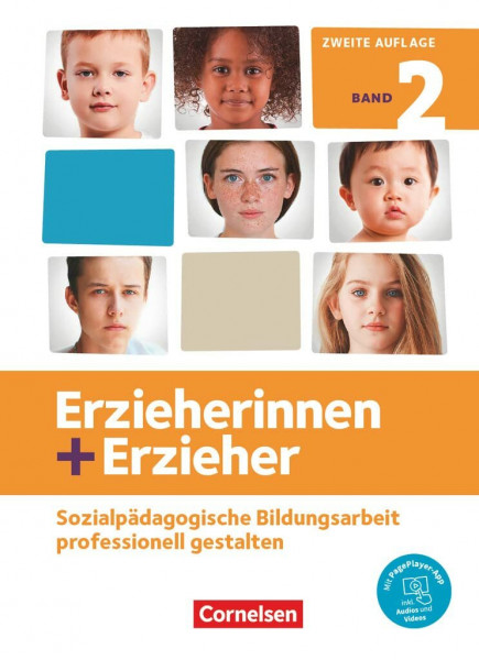 Erzieherinnen + Erzieher - Ausgabe 2020 - Band 2: Sozialpädagogische Bildungsarbeit professionell gestalten - Fachbuch - Mit PagePlayer-App