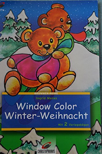 Brunnen-Reihe, Window Color, Winter-Weihnacht