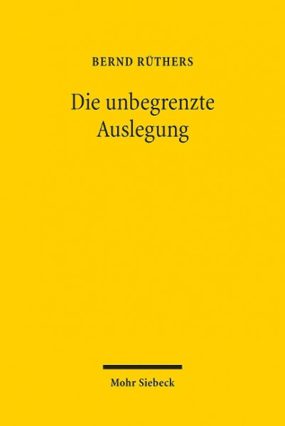 Die unbegrenzte Auslegung