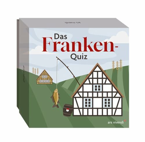 Das Franken-Quiz – 66 Fragen zu Geschichte, Kultur & Kulinarik - Entdecke fränkische Städte, Bräuche & Spezialitäten - Perfekt für Spieleabende & als Geschenk für Franken-Fans