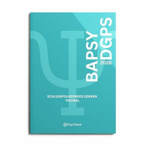 PsyCheck BaPsy-DGPs 2026 - Schlussfolgerndes Denken figural Übungbuch