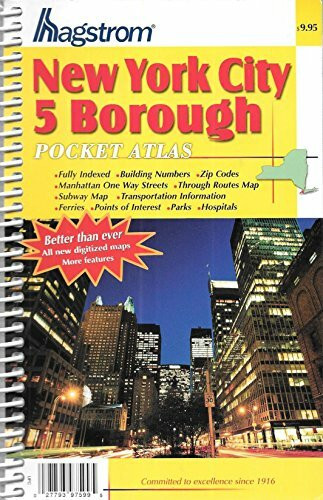 New York City 5 Borough Pocket Atlas