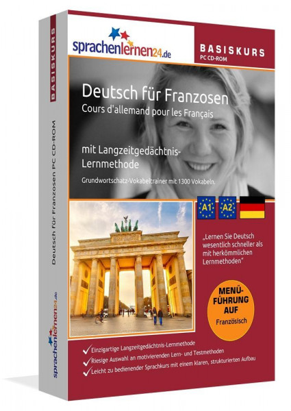 Sprachenlernen24.de Deutsch für Franzosen Basis PC CD-ROM