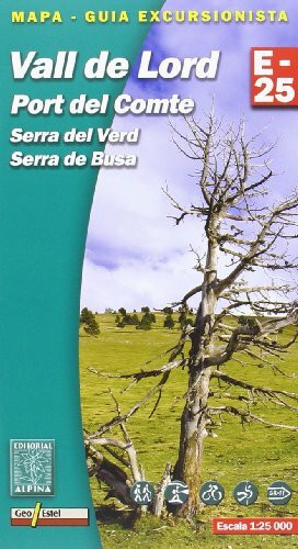 Vall de Lord-Port del Comte Wanderkarte 1 : 25 000