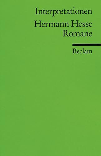 Hermann Hesse, Romane, Interpretationen