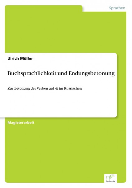 Buchsprachlichkeit und Endungsbetonung