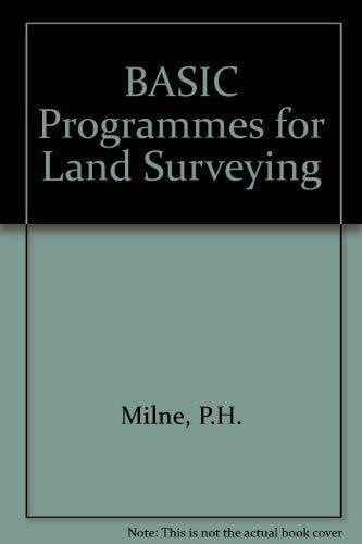Basic Programs for Land Surveying